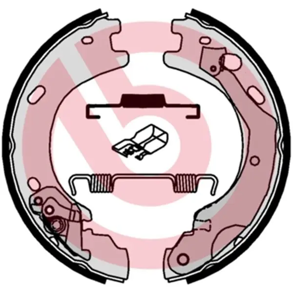 Precio De Fábrica Juego de 4 zapatas de freno BREMBO S44510