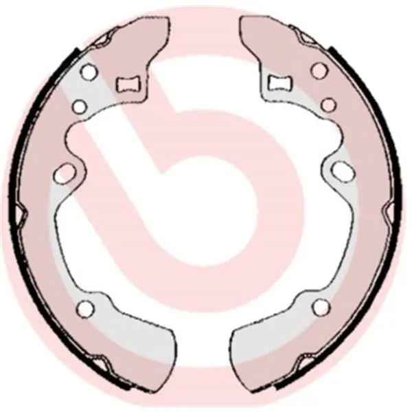 Juego de 4 zapatas de freno BREMBO S49503 Ordena Ya