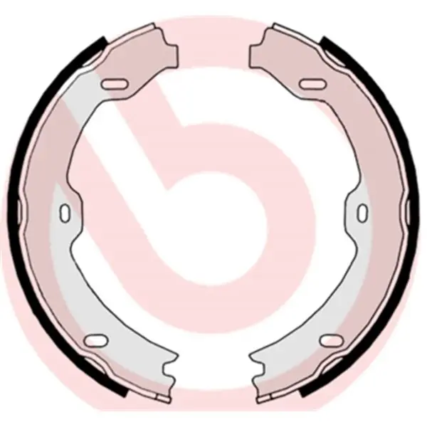 Juego de 4 zapatas de freno BREMBO S50519 A Buen Precio