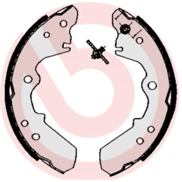 Juego de 4 zapatas de freno BREMBO S34503 Nuevo Modelo