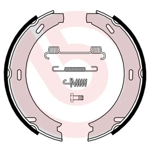 Mayoreo Juego de 4 zapatas de freno BREMBO S50507