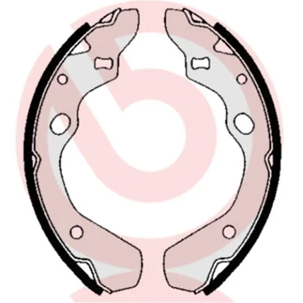 Juego de 4 zapatas de freno BREMBO S49504 Pedido Al Por Mayor