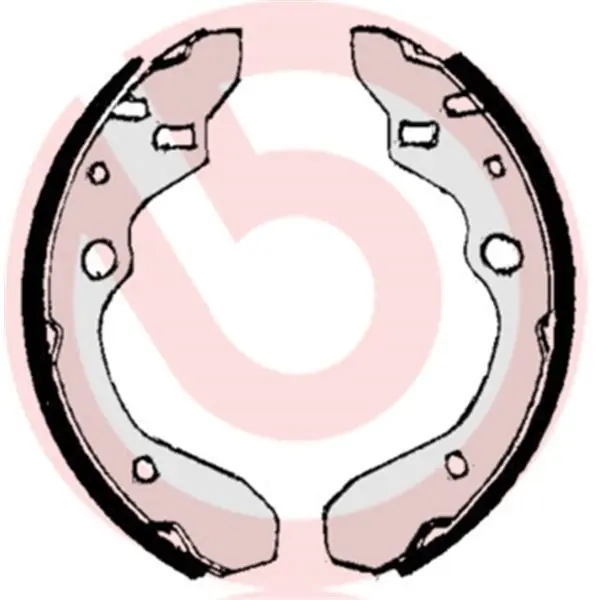 Juego de 4 zapatas de freno BREMBO S49506 Descuento