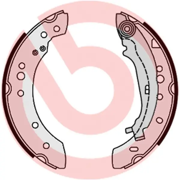 Juego de 4 zapatas de freno BREMBO S54521 Disponible Ahora