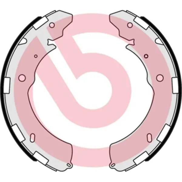 Directo De Fábrica Juego de 4 zapatas de freno BREMBO S54523