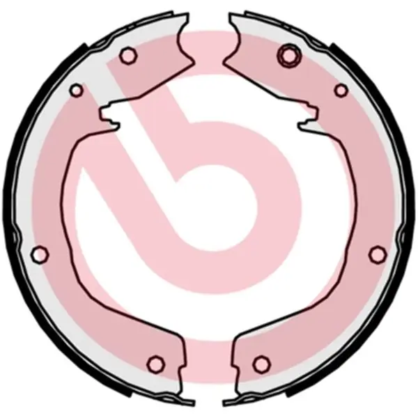 Juego de 4 zapatas de freno BREMBO S54524 Exclusivo