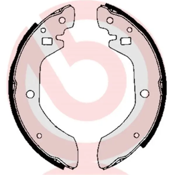 Imprescindible (Must-Have) Juego de 4 zapatas de freno BREMBO S56501
