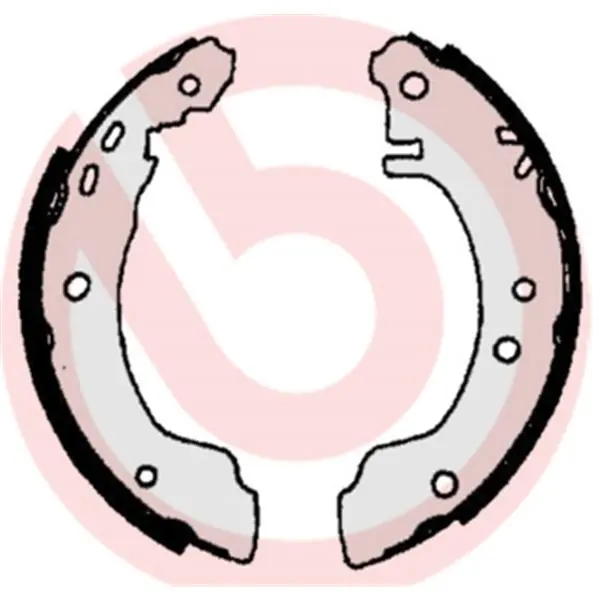 Favorito De Clientes Juego de 4 zapatas de freno BREMBO S56505