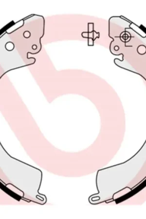 Última Oportunidad Juego de 4 zapatas de freno BREMBO S54514