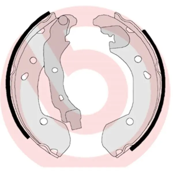 Juego de 4 zapatas de freno BREMBO S56510 Envío Internacional
