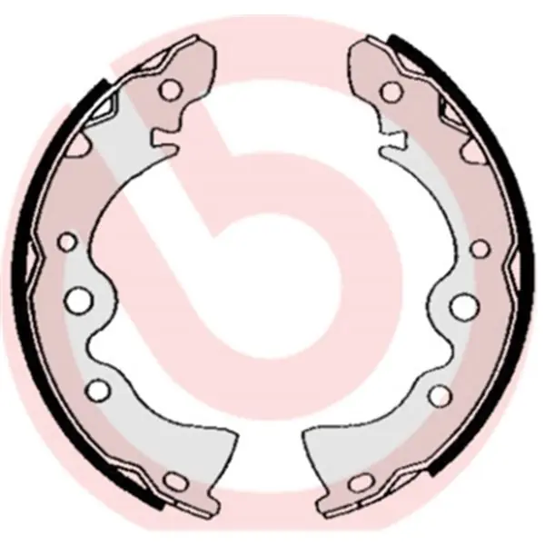 Juego de 4 zapatas de freno BREMBO S56519 Oferta Especial