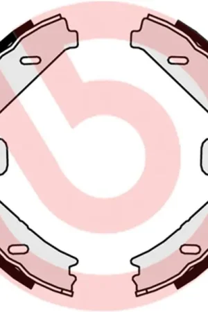 Últimas Unidades Juego de 4 zapatas de freno BREMBO S50525