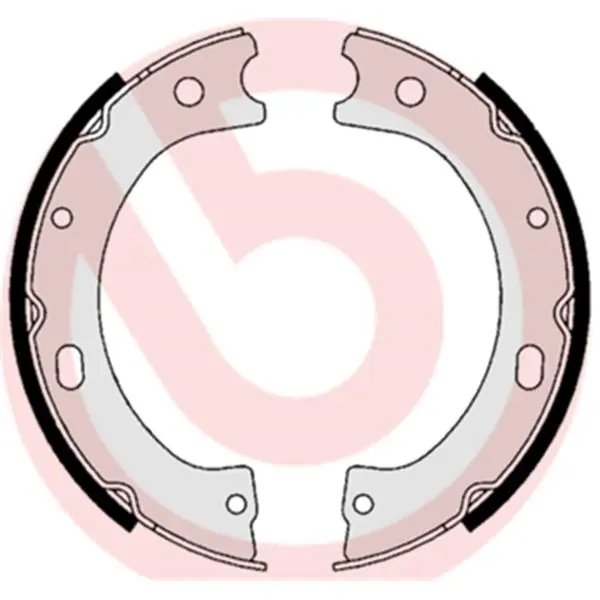 Juego de 4 zapatas de freno BREMBO S56535 Gran Oferta