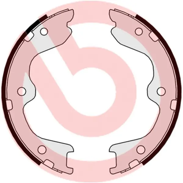 Juego de 4 zapatas de freno BREMBO S56544 Promoción Exclusiva