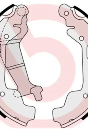 De Moda Juego de 4 zapatas de freno BREMBO S59516