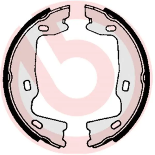 Juego de 4 zapatas de freno BREMBO S59521 Oferta Especial