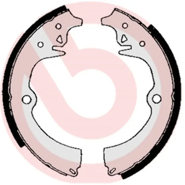 Juego de 4 zapatas de freno BREMBO S61505 Ordena Ya