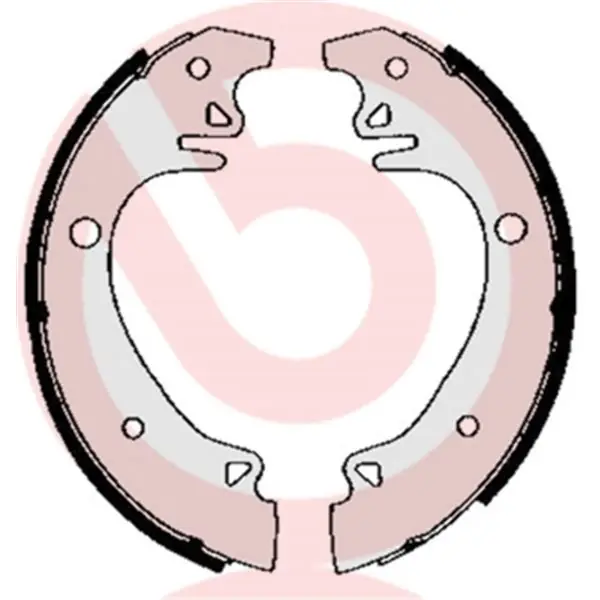 Compra Ahora Juego de 4 zapatas de freno BREMBO S61509