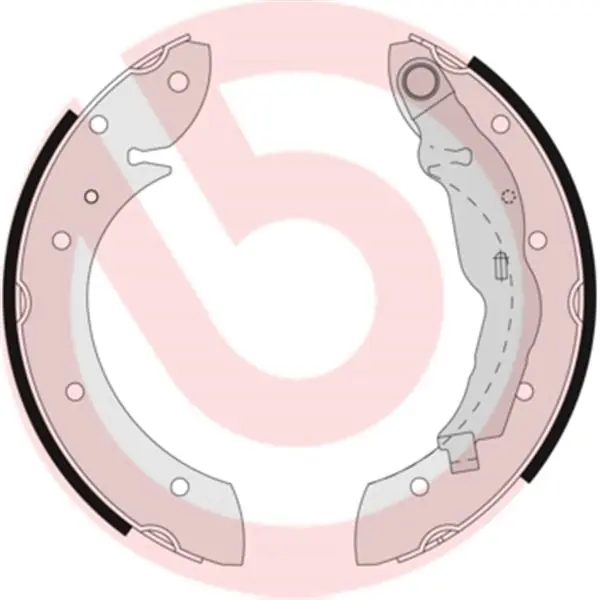 Juego de 4 zapatas de freno BREMBO S68521 Compra Hoy