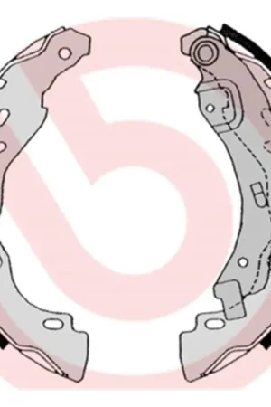 Disponible Ahora Juego de 4 zapatas de freno BREMBO S68525
