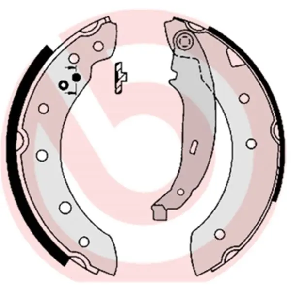 Premium Juego de 4 zapatas de freno BREMBO S61520