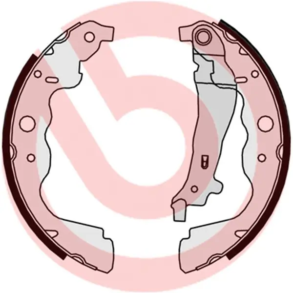 Juego de 4 zapatas de freno BREMBO S68546 A Buen Precio