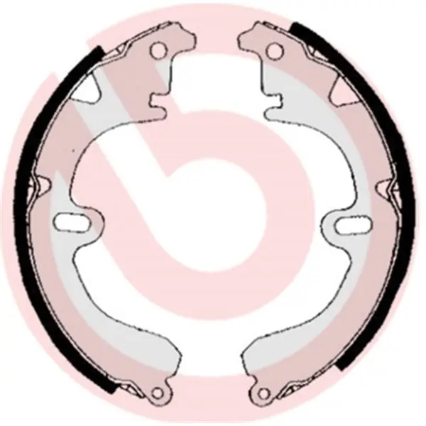 Premium Juego de 4 zapatas de freno BREMBO S83506