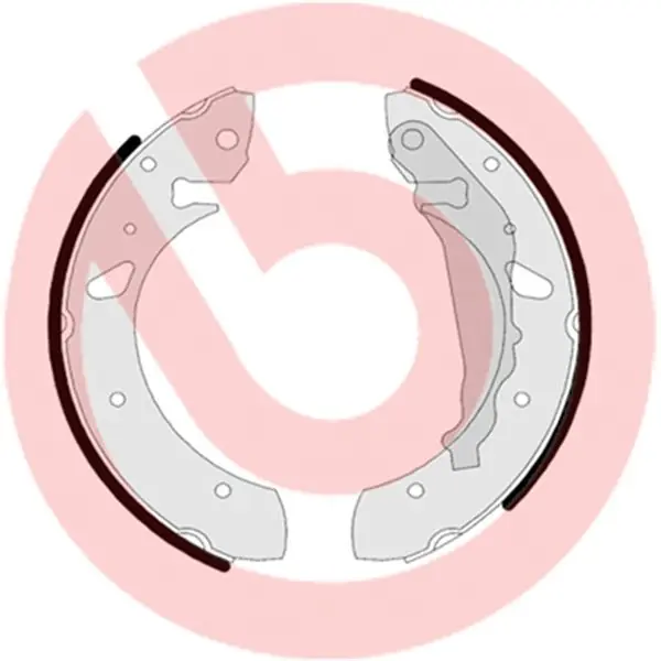 Bestseller Juego de 4 zapatas de freno BREMBO S83507