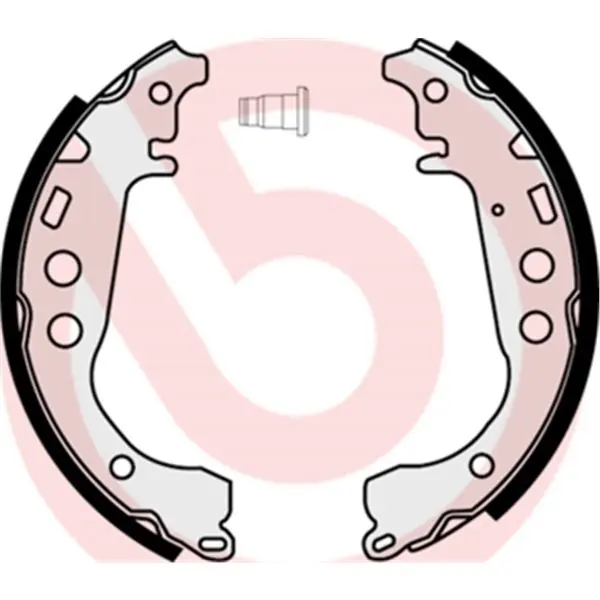 Juego de 4 zapatas de freno BREMBO S83508 Edición Limitada
