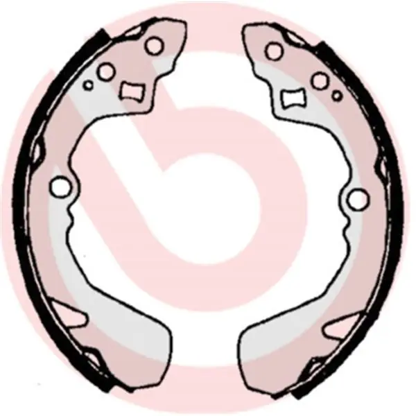 Juego de 4 zapatas de freno BREMBO S79515 Hecho A Mano