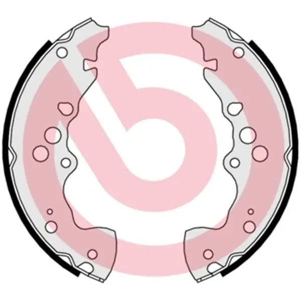 Juego de 4 zapatas de freno BREMBO S79525 Barato