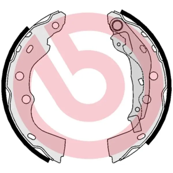 Juego de 4 zapatas de freno BREMBO S78510 Oferta