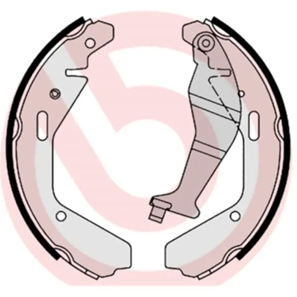 Juego de 4 zapatas de freno BREMBO S79502 Stock Limitado