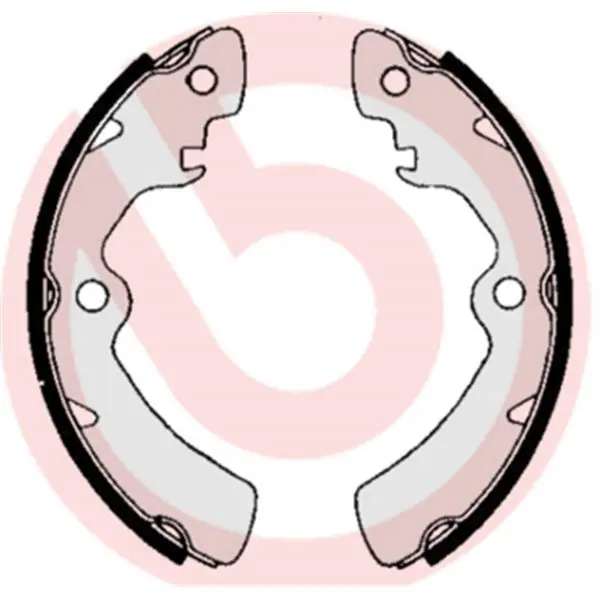 Mejor Calidad Juego de 4 zapatas de freno BREMBO S79503