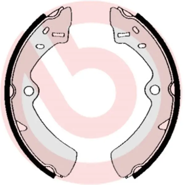 Juego de 4 zapatas de freno BREMBO S79505 Bestseller