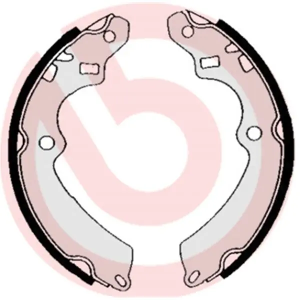 Súper Precio Juego de 4 zapatas de freno BREMBO S79511