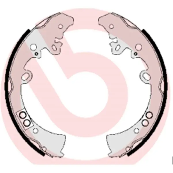 Juego de 4 zapatas de freno BREMBO S83550 Gran Oferta