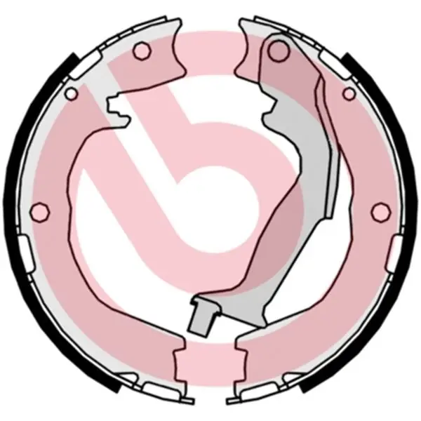 Última Oportunidad Juego de 4 zapatas de freno BREMBO S83562