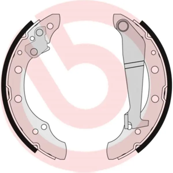 Precio Rebajado Juego de 4 zapatas de freno BREMBO S85508