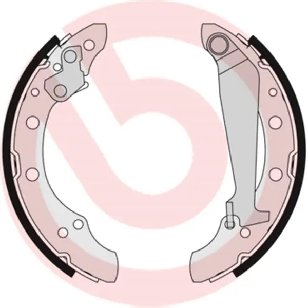 Mayoreo Juego de 4 zapatas de freno BREMBO S85511