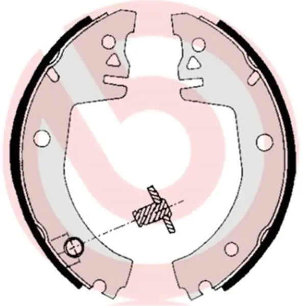 Juego de 4 zapatas de freno BREMBO S85512 Promoción Exclusiva