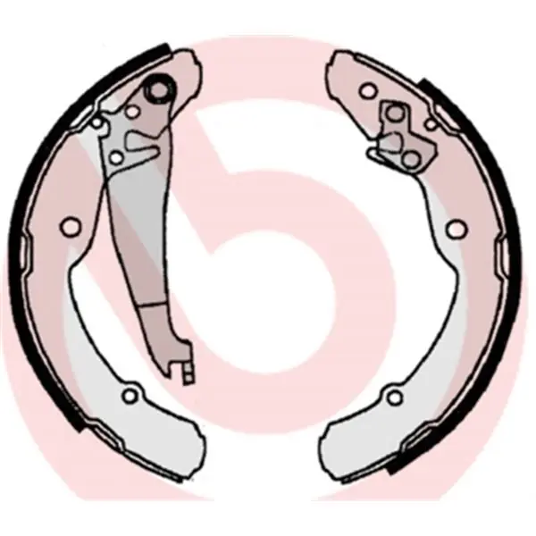 Liquidación Juego de 4 zapatas de freno BREMBO S85516