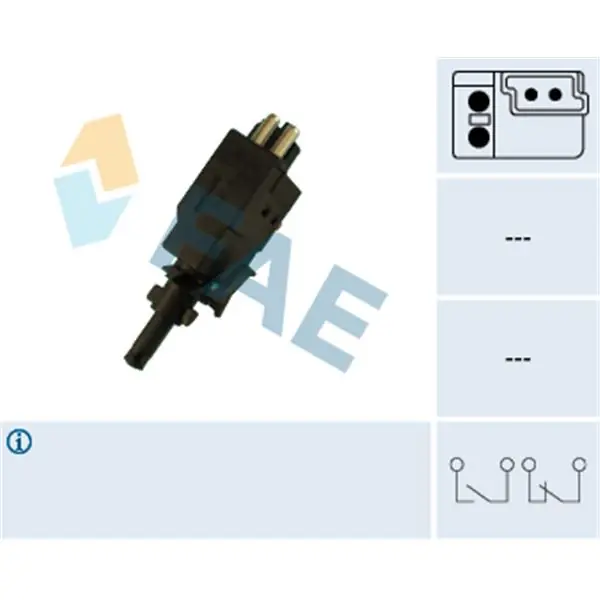 Interruptor luces freno FAE 24590 Disponible Ahora