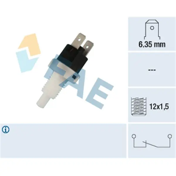 Directo De Fábrica Interruptor luces freno FAE 24200