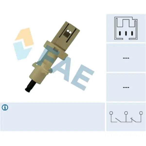 Premium Interruptor luces freno FAE 24410