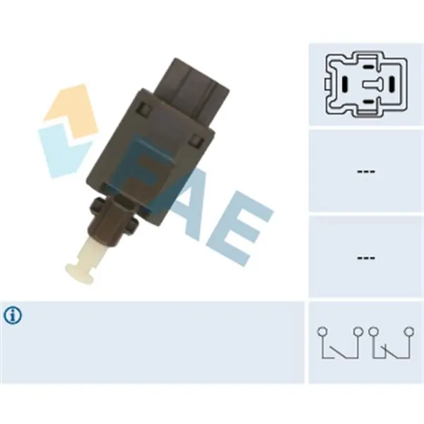 Interruptor luces freno FAE 24852 Stock Limitado