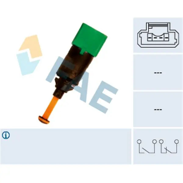 Interruptor luces freno FAE 24899 Mayoreo