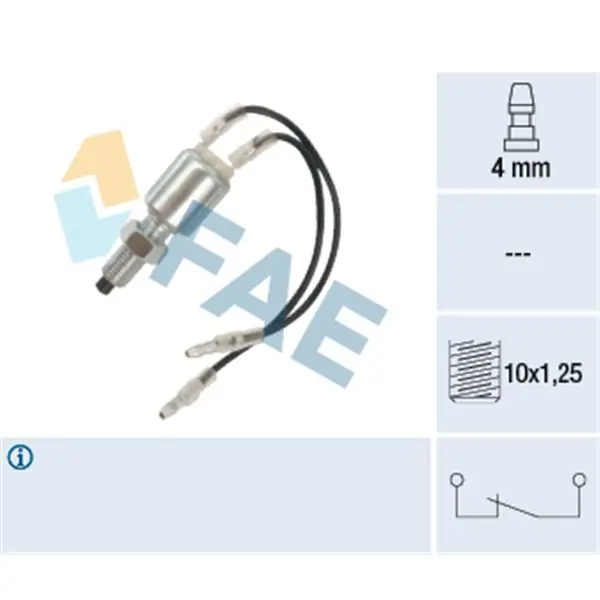 Tendencia Interruptor luces freno FAE 25060