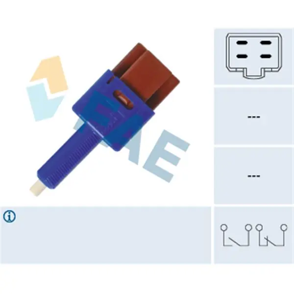 Premium Interruptor luces freno FAE 24454