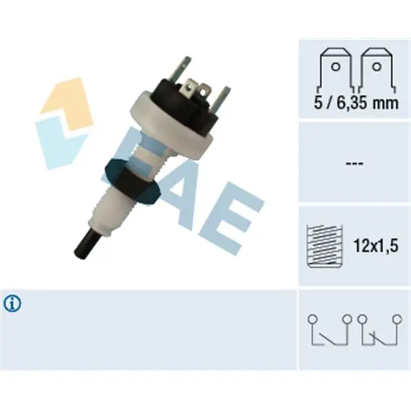 Favorito De Clientes Interruptor luces freno FAE 24390
